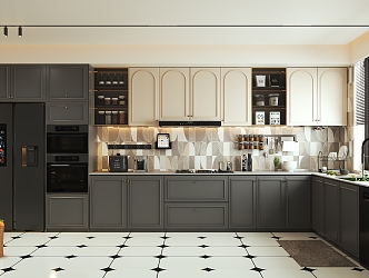 French kitchen 3d model