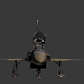 American F5 aircraft 3d model