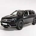 Black Sporty SUV With Modern Exterior Design And Red Brake Calipers