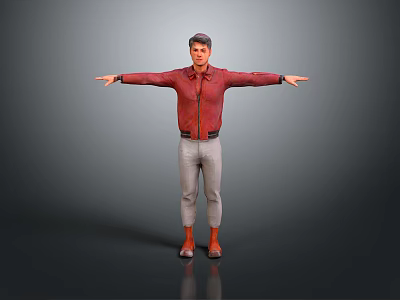 Men Handsome Men Young Teenagers Male Characters Boy Realistic Men 3d model