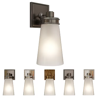 Modern wall lamp 3d model