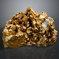 Natural Gold Ore Raw Material for Unique Jewelry Design Inspiration
