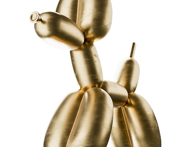 Jeffkoons Blast Dog 3d model