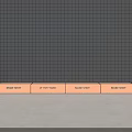 Water Ripple Light Projection On Grid Wall With Orange Ambient Glow