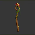 Scepter Ancient Scepter Cane Ancient Scepter Magic Scepter Metal Scepter Classical Scepter Magic Scepter 3d model