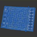 Intricate Colorful Mosaic Decorative Panel With Geometric Patterns And Vibrant Designs
