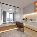 Modern Living Dining Room Interior With Green Sofa Coffee Table Chandelier Decorative Paintings And Rugs