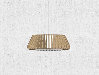 Nordic chandelier 3d model