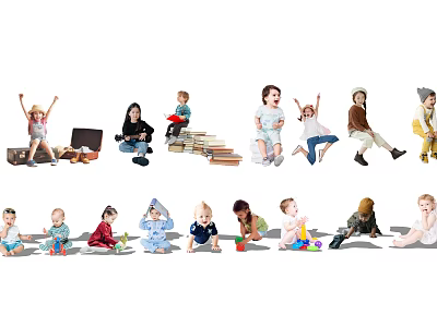 Modern Multiplayer Characters 3d model Modern Multiplayer Characters 3d model