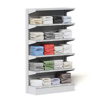 modern shelf 3d model
