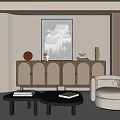Quiet sideboard 3d model