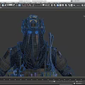 Game Movie Character In Tactical Gear With Helmet Protective Vest And Knee Pads
