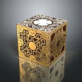Geometry Science Fiction Rubik's Cube Energy Ball Geometry Sacred Geometry Modeling 3d model