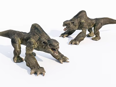 Modern Monsters Movie Game Monsters 3d model