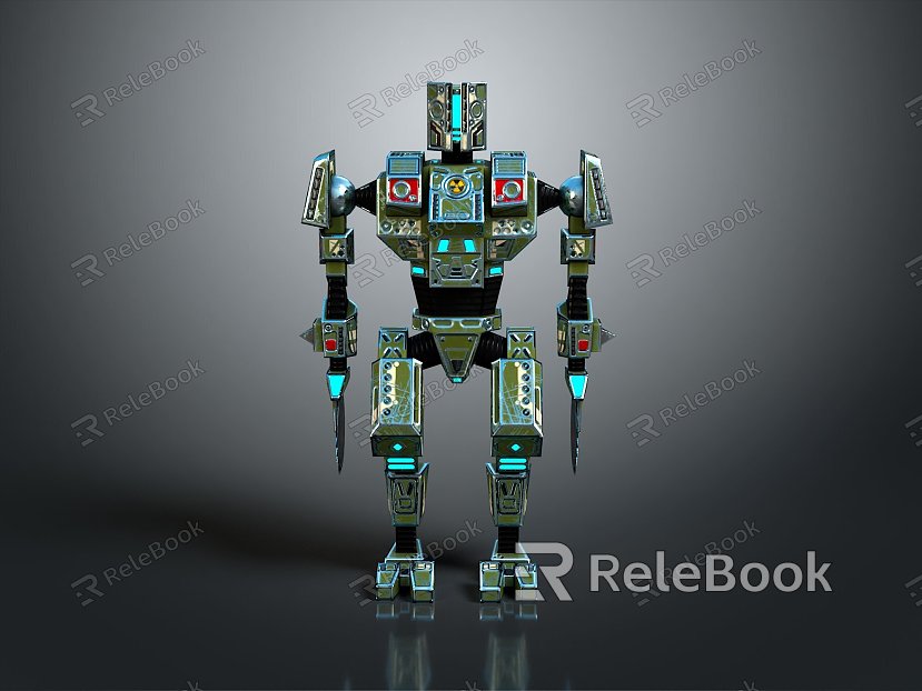 Mech Warrior Mech Soldier Machine Battlearm Mechanical Battlearm Machine Fighter Robot model