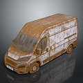 Scrap car Scrap car Scrap car Realistic 3d model