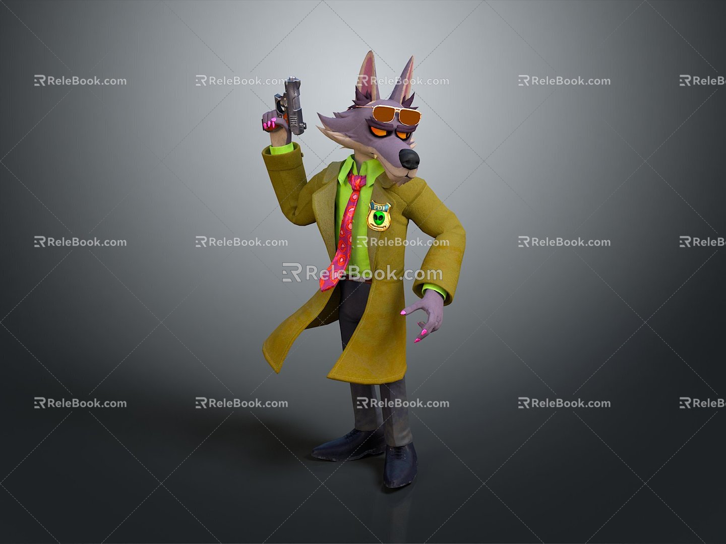 Werewolf Werewolf Warrior Werewolf Soldier Cartoon Werewolf Animation Werewolf Cartoon Characters 3d model