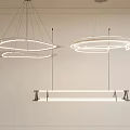 Modern chandelier 3d model