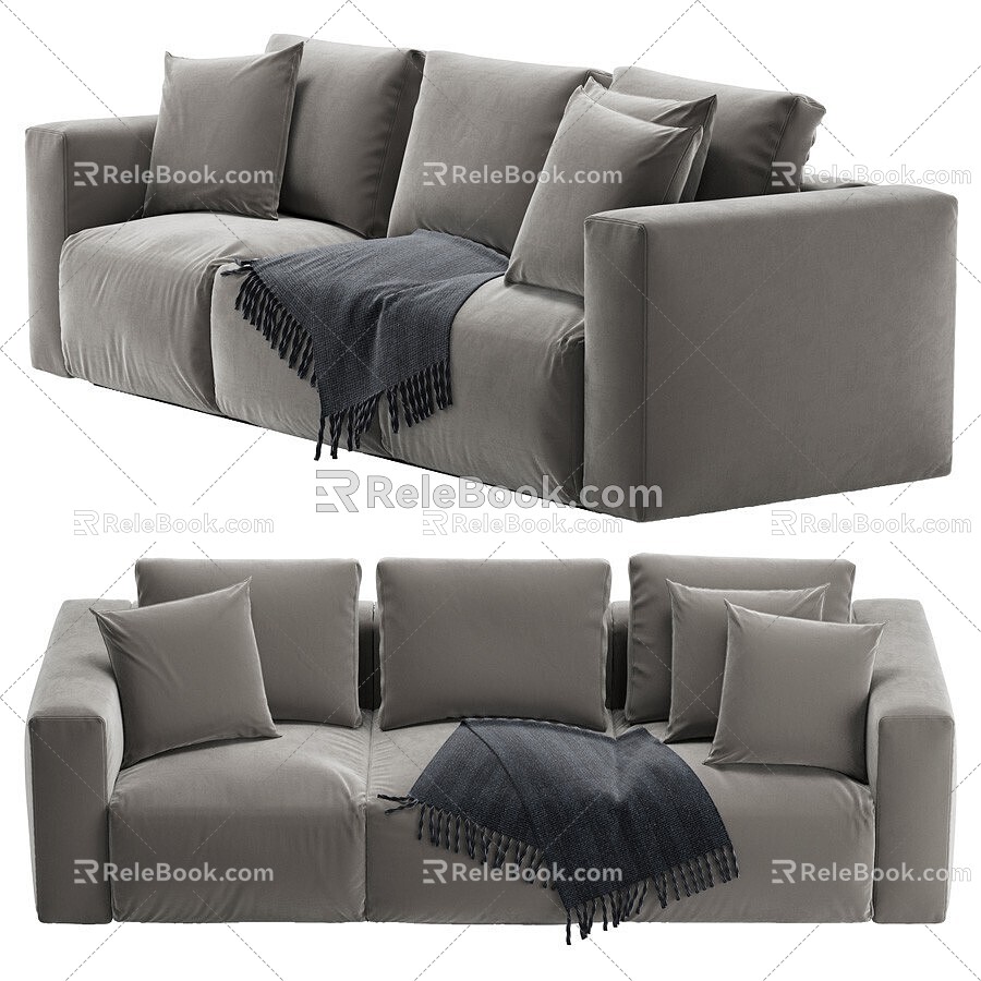 Multiplayer Sofa 3d model