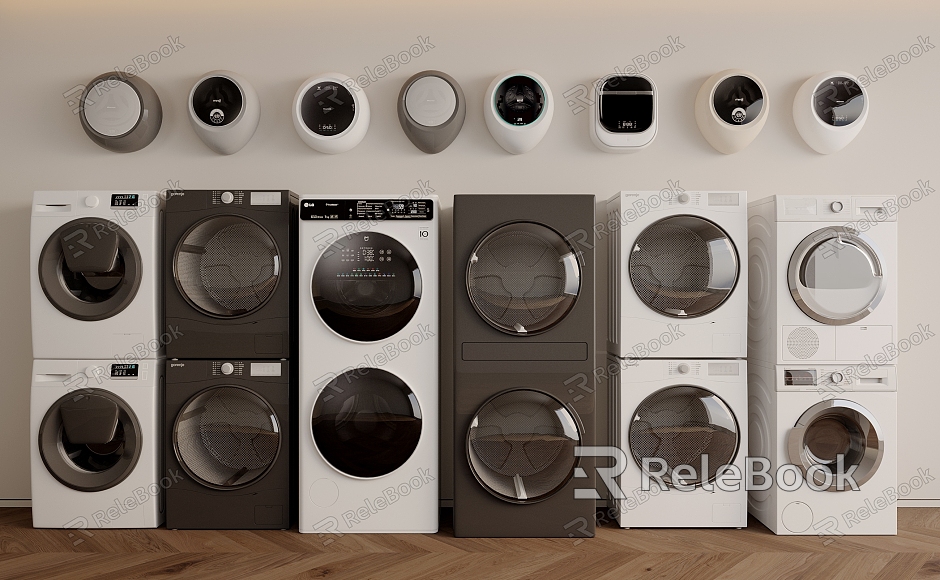 Washing Machine Dryer Wall-mounted Washing Machine Washing and Drying Machine Drum Mini Smart Washing Machine model