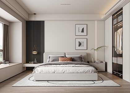 Modern Bedroom 3d model