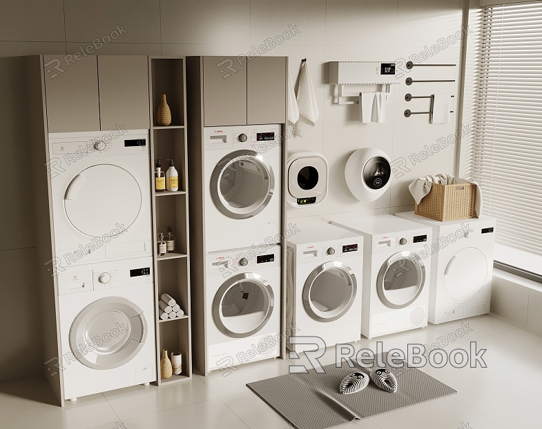 wall-hanging washer dryer model