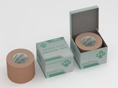 Modern Medical Tape 3d model
