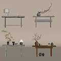 End view cabinet 3d model