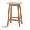 Simple Wooden Stool With Solid Wood Structure For Bar Counter Home Decor