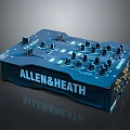 Allen Heath Commercial Professional Audio Mixing Console With Multiple Knobs And Ports