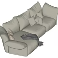 Modern Multiplayer Sofa 3d model
