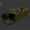 Vintage Military Computer With Classic Retro Design And Functional Retro Features 3d model