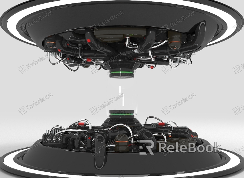 Modern Energy Tank Science Fiction Energy Tank model