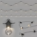 Stylish Decorative String Lights With Bright Bulbs And Flexible Cords For Home Decoration