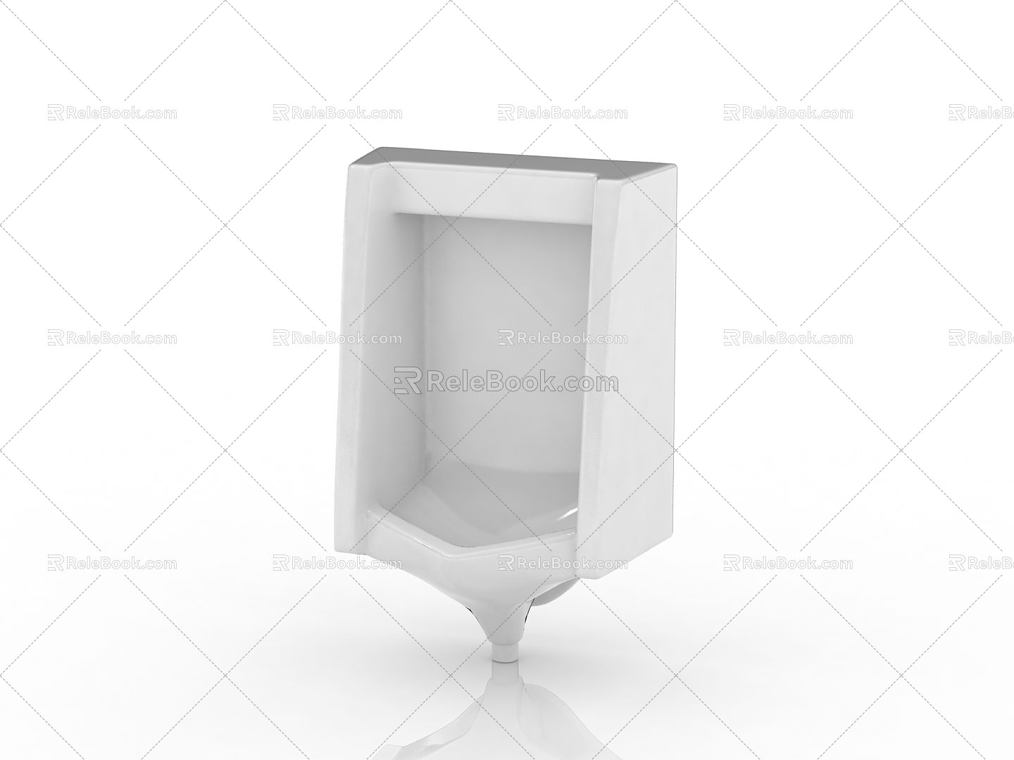 Modern Urinal 3d model