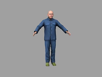 Next Generation Realistic Prisoners 3d model