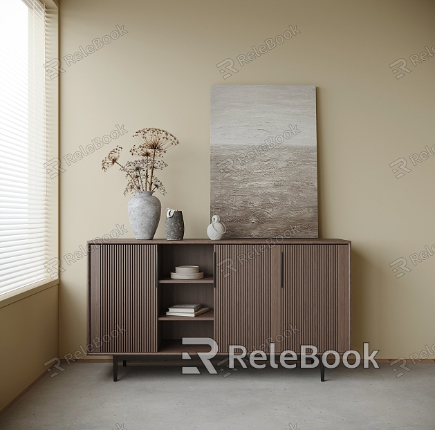 Modern Side Cabinet model