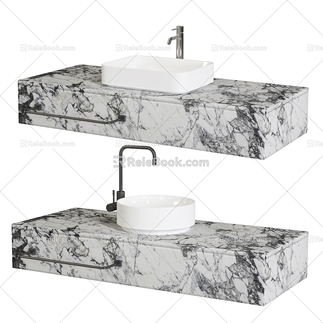 wash basin 3d model