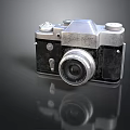 Vintage Seagull Camera With Classic Metal Body And Retro Lens Design