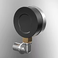 Industrial Pressure Gauge With Dual Scale