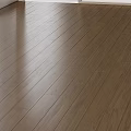 Natural Wooden Flooring With Smooth Glossy Surface And Visible Wood Grain In Interior Space