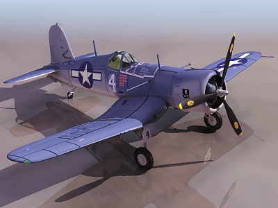 Modern Fighter First World War Fighter 3d model
