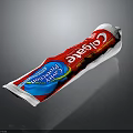 Colgate Toothpaste Tube In Red And Blue Packaging For Daily Oral Care Needs