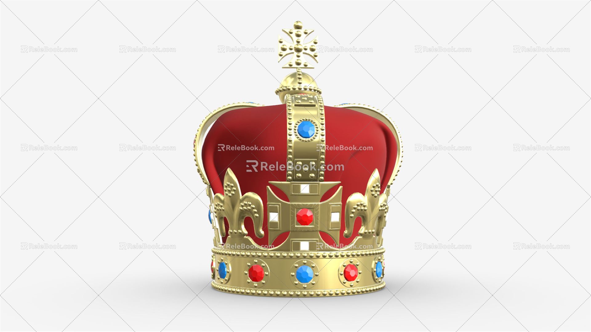 Jane's Crown Cartoon Crown 3d model