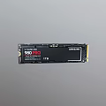 Samsung 980 PRO 1TB M.2 SSD For Computer Storage And Performance Enhancement 3d model