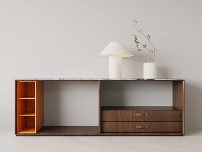Simple Decorative Cabinet Side Cabinet Entrance Cabinet 3d model