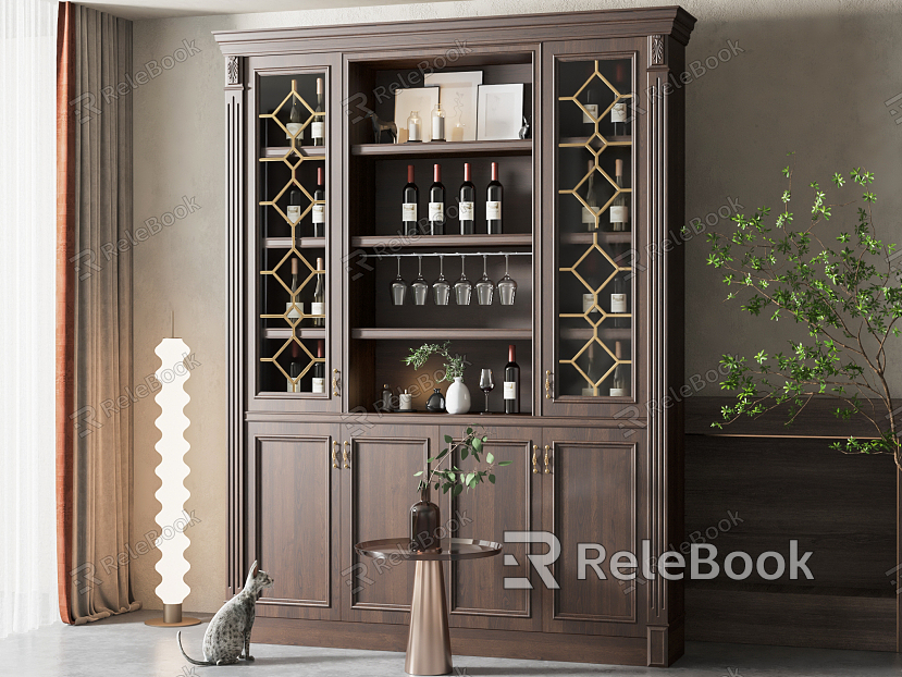 American Wine Cabinet model