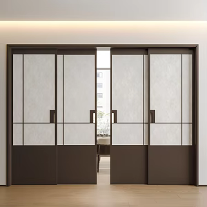 Modern sliding door sliding door 3d model