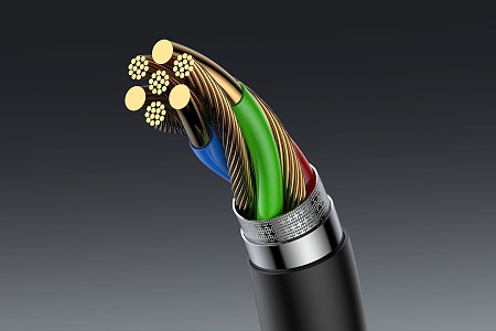 Modern Data Line Data Line Decomposition 3d model