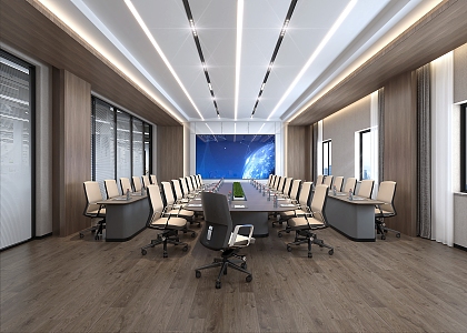 Conference Room 3d model